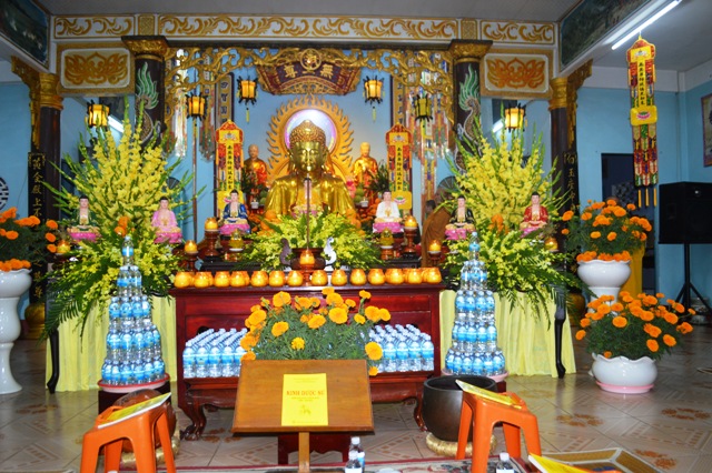 Khánh Hòa: Tổ đình Nghĩa Phương Khai đàn Dược Sư Thất  Châu