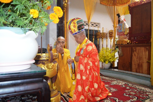 Khánh Hòa: Tổ đình Nghĩa Phương Khai đàn Dược Sư Thất  Châu