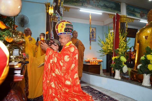 Khánh Hòa: Tổ đình Nghĩa Phương Khai đàn Dược Sư Thất  Châu