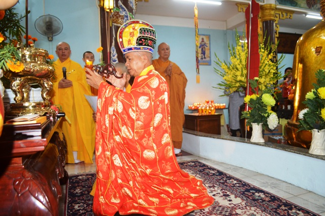 Khánh Hòa: Tổ đình Nghĩa Phương Khai đàn Dược Sư Thất  Châu