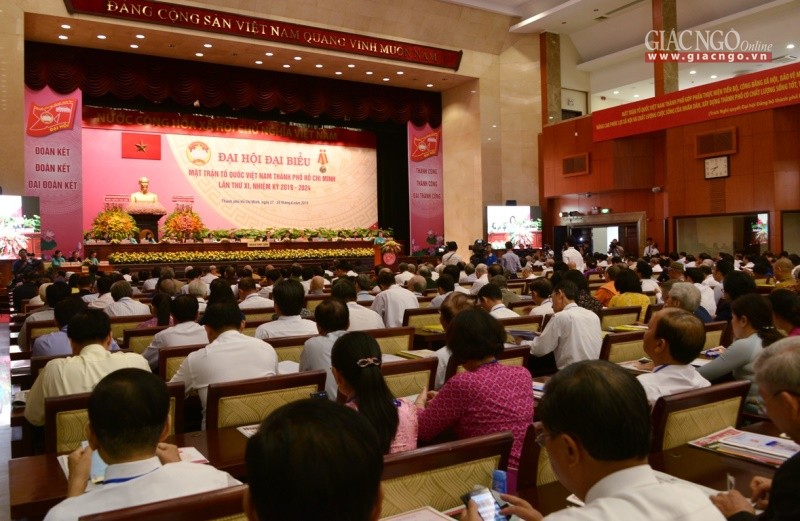 TP. HCM: Khai mạc Đại hội đại biểu MTTQVN lần thứ XI