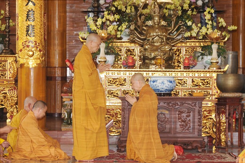 Tam kỳ: Chư Tăng các huyện phía nam Quảng Nam kết giới an cư tại chùa Hòa An