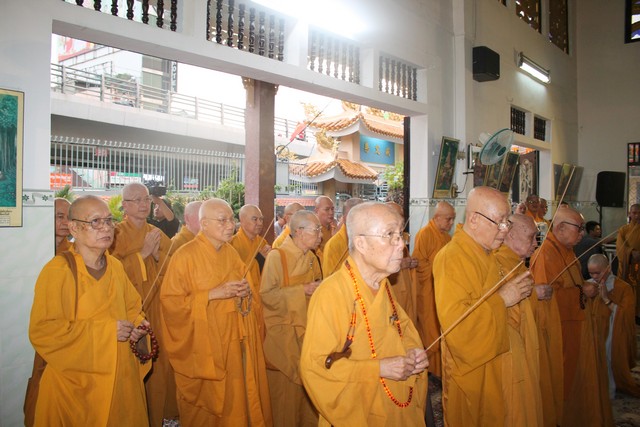 TP.Hồ Chí Minh: Lễ nhập kim quan Ni trưởng Thích Nữ Như Châu