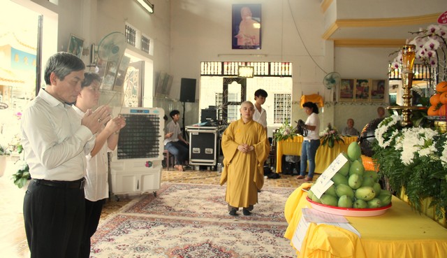 TP. Hồ Chí Minh:  Các phái đoàn viếng tang lễ Ni trưởng Thích Nữ Như Châu – Sáng ngày 3-5-2019