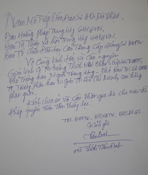 TP.Hồ Chí Minh: Các phái đoàn viếng lễ tang Ni trưởng Thích Nữ Như Châu Chiều ngày 04/05/2019 (30/03 Kỷ Hợi)