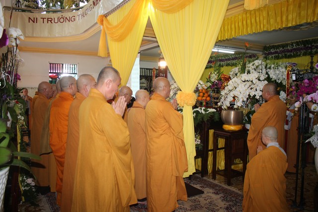 TP.Hồ Chí Minh: Phụng thỉnh linh mộ Ni trưởng Thích Nữ Như Châu