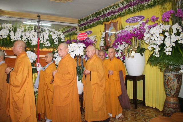TP.Hồ Chí Minh: Phụng thỉnh linh mộ Ni trưởng Thích Nữ Như Châu