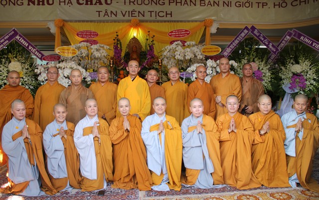 TP.Hồ Chí Minh: Phụng thỉnh linh mộ Ni trưởng Thích Nữ Như Châu