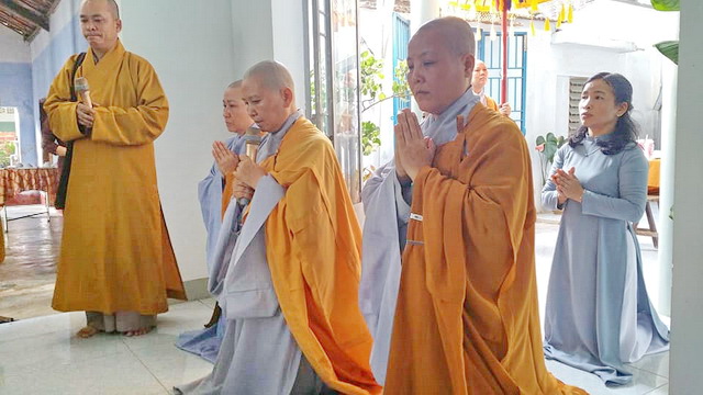 Khánh Hòa: Lễ đặt đá xây dựng chánh điện chùa Linh Bửu