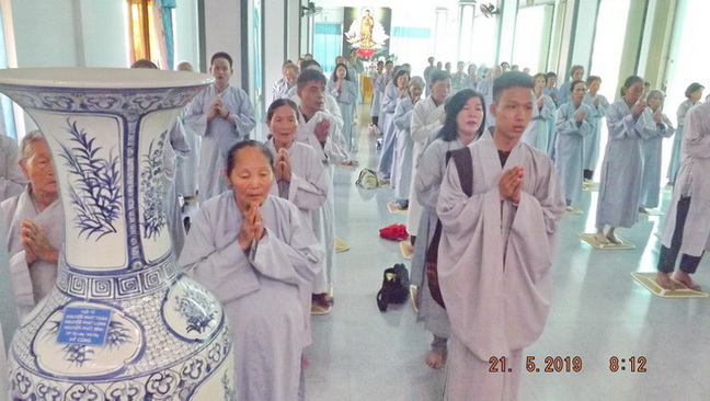 Khánh Hòa: Chùa Mỹ Quang khóa tu niệm Phật lần 4