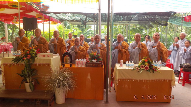 Khánh Hòa: Lễ đặt đá xây dựng chánh điện chùa Linh Bửu