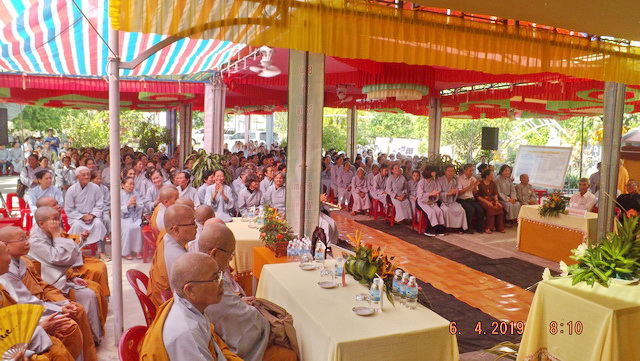 Khánh Hòa: Lễ đặt đá xây dựng chánh điện chùa Linh Bửu