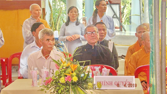 Khánh Hòa: Lễ đặt đá xây dựng chánh điện chùa Linh Bửu