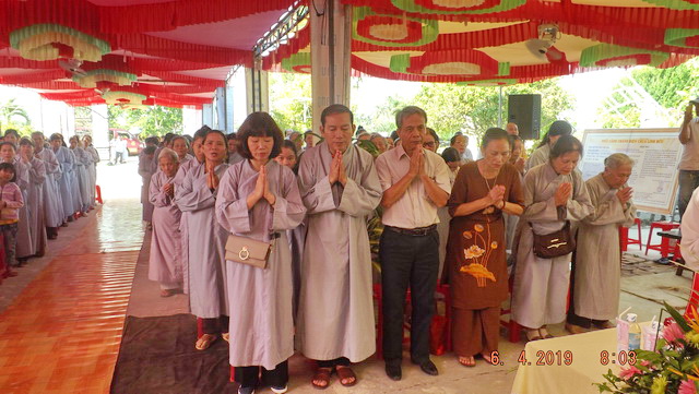 Khánh Hòa: Lễ đặt đá xây dựng chánh điện chùa Linh Bửu