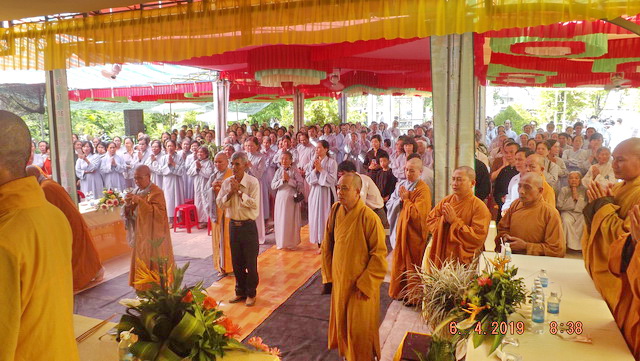 Khánh Hòa: Lễ đặt đá xây dựng chánh điện chùa Linh Bửu