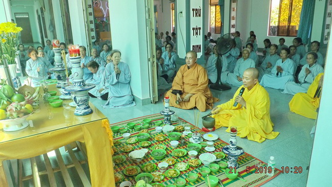 Khánh Hòa: Chùa Mỹ Quang khóa tu niệm Phật lần 4