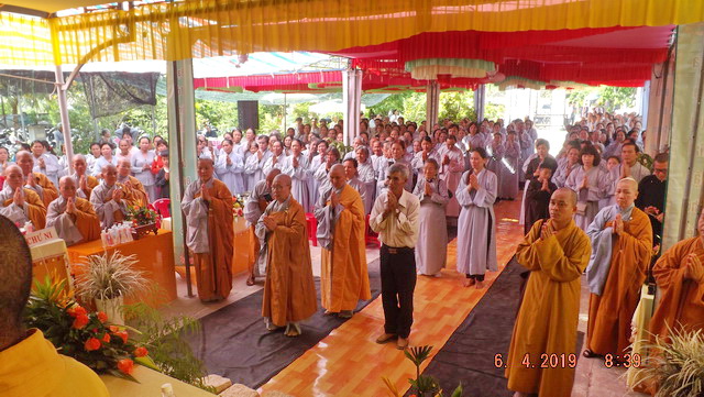 Khánh Hòa: Lễ đặt đá xây dựng chánh điện chùa Linh Bửu