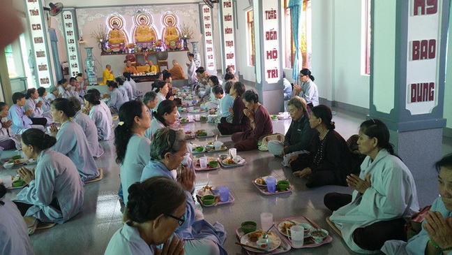 Khánh Hòa: Chùa Mỹ Quang khóa tu niệm Phật lần 4