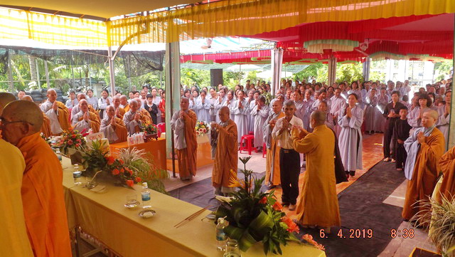 Khánh Hòa: Lễ đặt đá xây dựng chánh điện chùa Linh Bửu