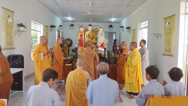 Khánh Hòa: Lễ đặt đá xây dựng chánh điện chùa Linh Bửu