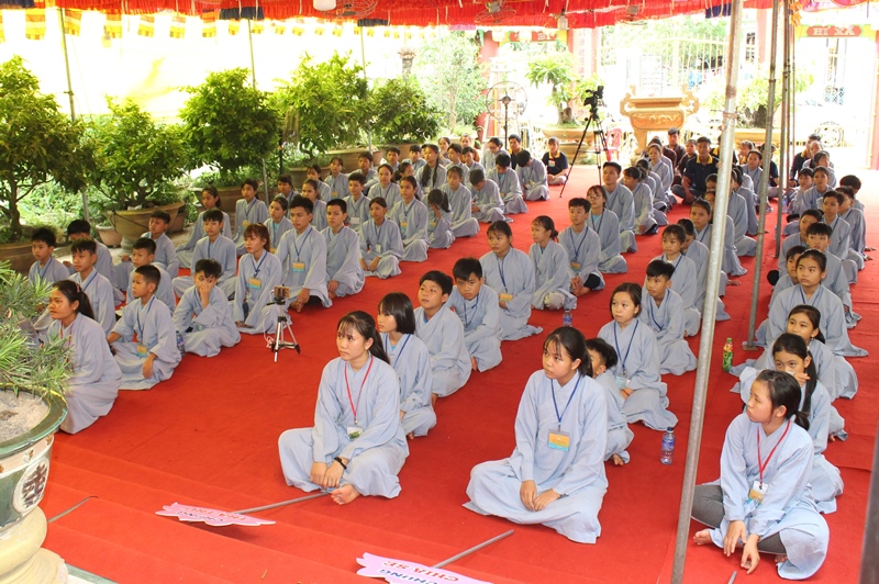 Duy Xuyên: Chùa Phổ Châu khai mạc khóa tu mùa hè “Thức tỉnh mục đích sống”