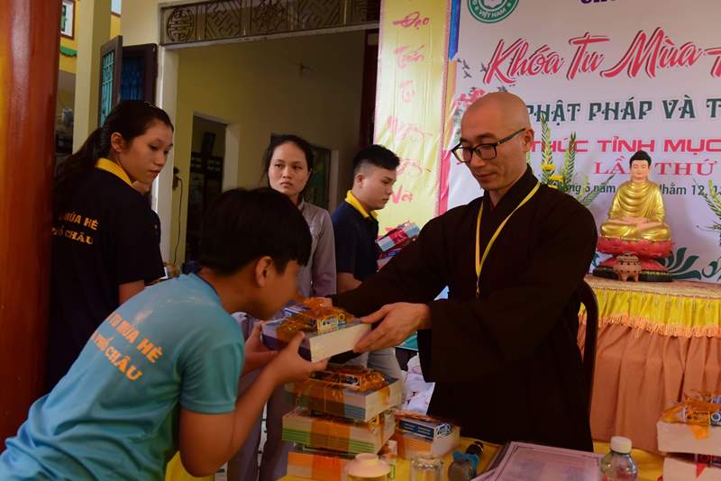 Duy Xuyên: Chùa Phổ Châu khai mạc khóa tu mùa hè “Thức tỉnh mục đích sống”