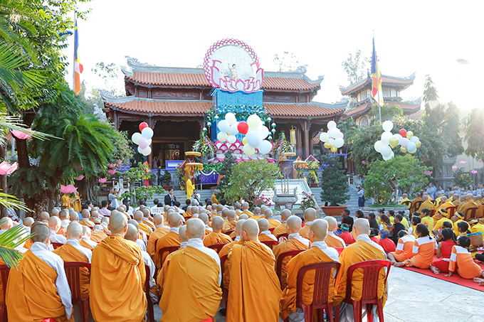Khánh Hòa: Trang nghiêm Đại lễ Phật đản Liên Hợp quốc Vesak 2019  tại chùa sắc tứ Long Sơn