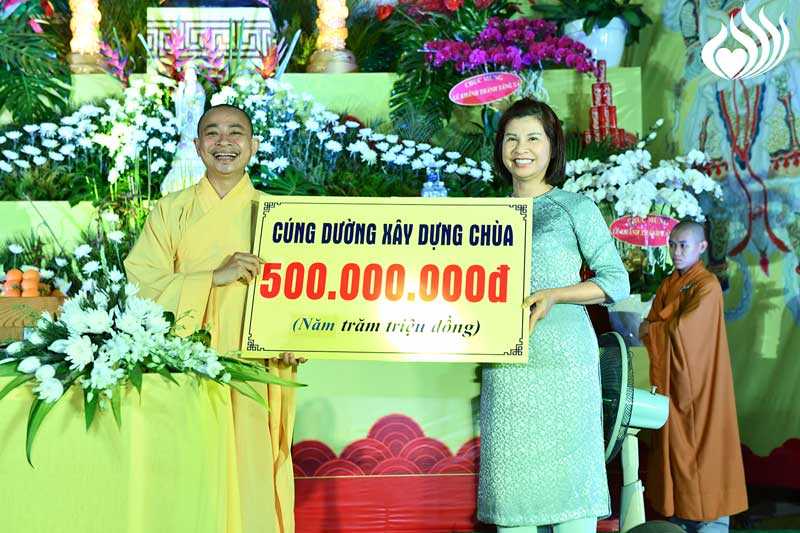 Tổng Kết Chương Trình “Cúng Dường Xây Dựng Chùa Thiên Chánh” (C208)
