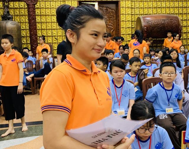 TP. HCM: Tổng Diễn Tập Lễ Rửa Chân Trong Khóa Tu Búp Sen Từ Bi Tại Chùa Giác Ngộ