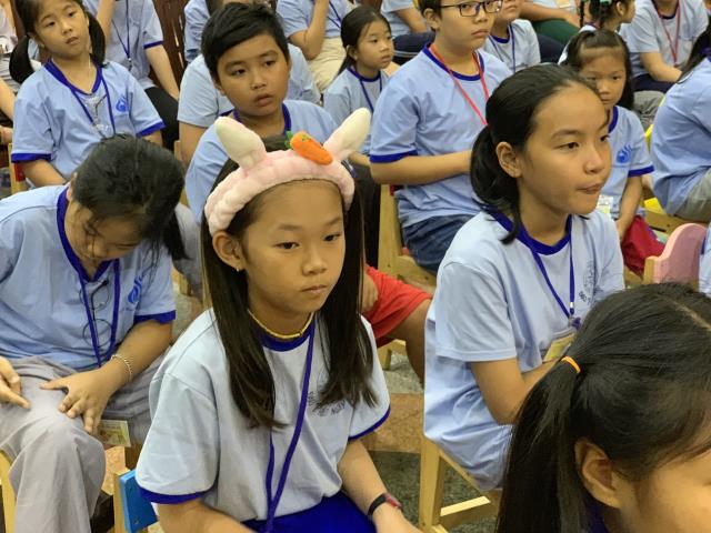 TP. HCM: Tổng Diễn Tập Lễ Rửa Chân Trong Khóa Tu Búp Sen Từ Bi Tại Chùa Giác Ngộ