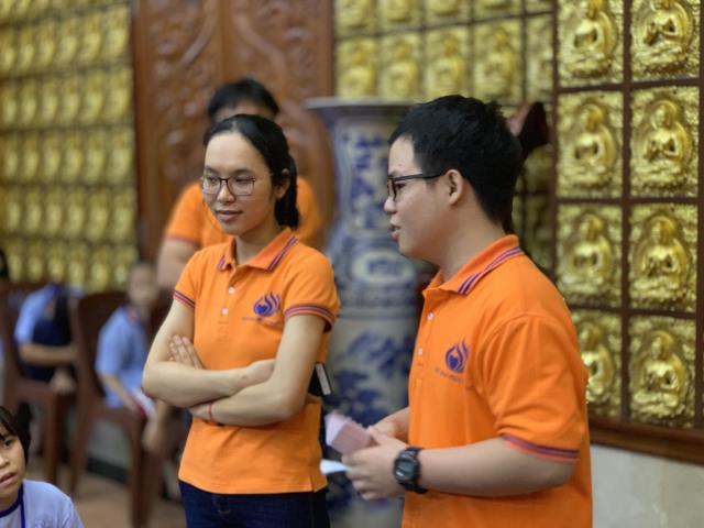 TP. HCM: Tổng Diễn Tập Lễ Rửa Chân Trong Khóa Tu Búp Sen Từ Bi Tại Chùa Giác Ngộ