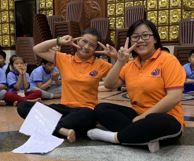 TP. HCM: Tổng Diễn Tập Lễ Rửa Chân Trong Khóa Tu Búp Sen Từ Bi Tại Chùa Giác Ngộ