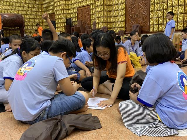 TP. HCM: Tổng Diễn Tập Lễ Rửa Chân Trong Khóa Tu Búp Sen Từ Bi Tại Chùa Giác Ngộ