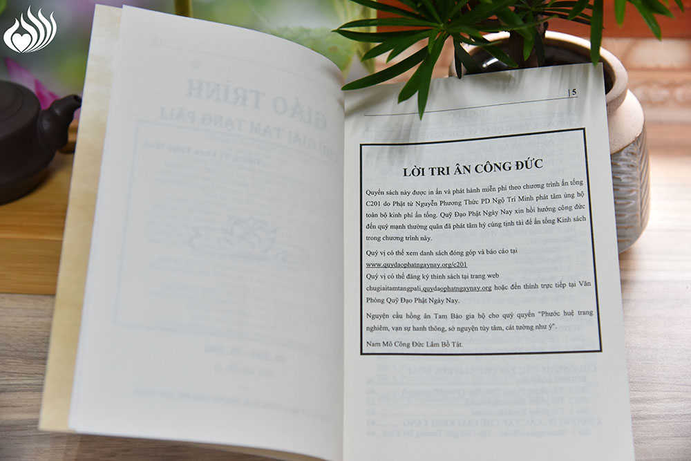 Tổng Kết Chương Trình Ấn Tống “Giáo Trình Chú Giải Tam Tạng Pali” (C201)