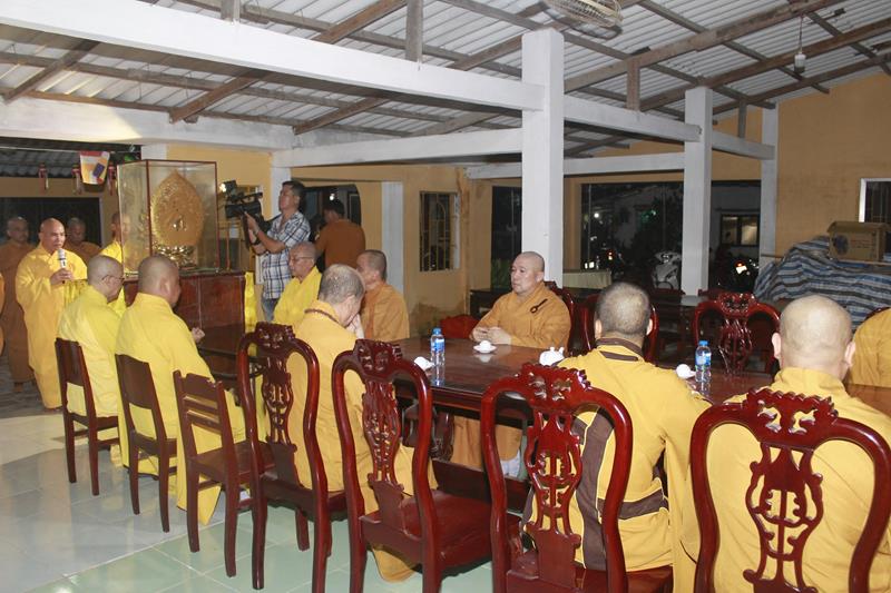 Đồng Tháp: Lễ nhập kim quan cố HT.Thích Thiện Năng