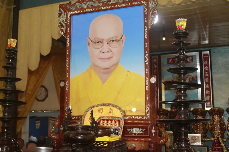 Đồng Tháp: Lễ nhập kim quan cố HT.Thích Thiện Năng