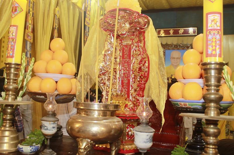 Đồng Tháp: Lễ nhập kim quan cố HT.Thích Thiện Năng