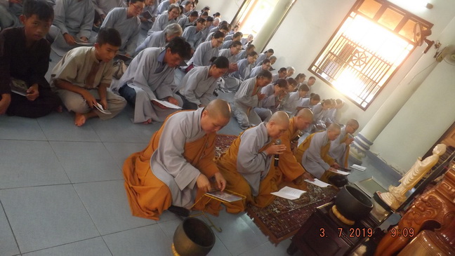 Khánh Hòa: Khóa tu “Một ngày an lạc” tại chùa Đức Hòa