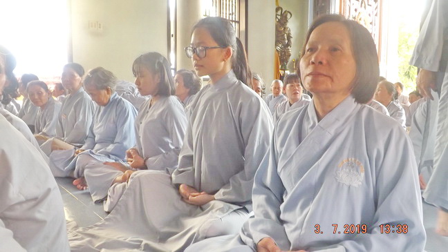 Khánh Hòa: Khóa tu “Một ngày an lạc” tại chùa Đức Hòa