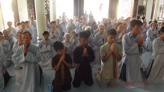 Khánh Hòa: Khóa tu “Một ngày an lạc” tại chùa Đức Hòa