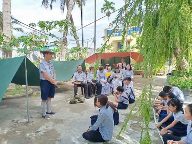GĐPT chùa Đức Hòa tổ chức Hội trại Câu Na La