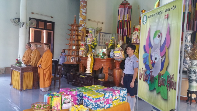 GĐPT chùa Đức Hòa tổ chức Hội trại Câu Na La