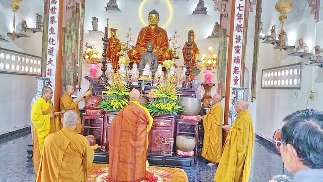 Khánh Hòa: Lễ húy kỵ cố HT.Thích Hạnh Hải