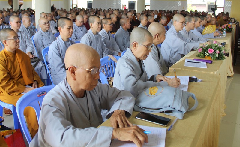 Đồng Nai:Ban tôn giáo - Trung Ương Giáo hội chia sẻ kinh nghiệm tại khóa bồi dưỡng NVHC và trụ trì