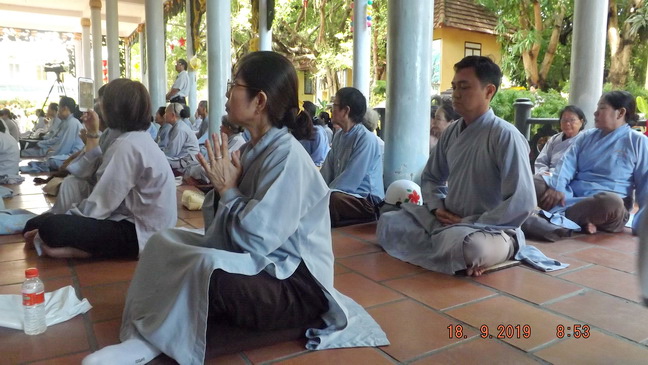 Chùa Lộc Thọ tổ chức khóa tu Bát quan trai lần thứ 8