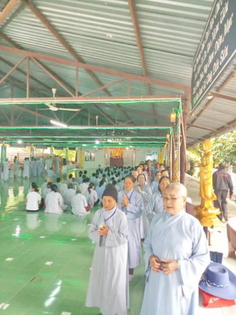 Khánh Hòa: Chùa Linh Sơn Pháp Ấn Khóa Tu Niệm Phật 1 Ngày