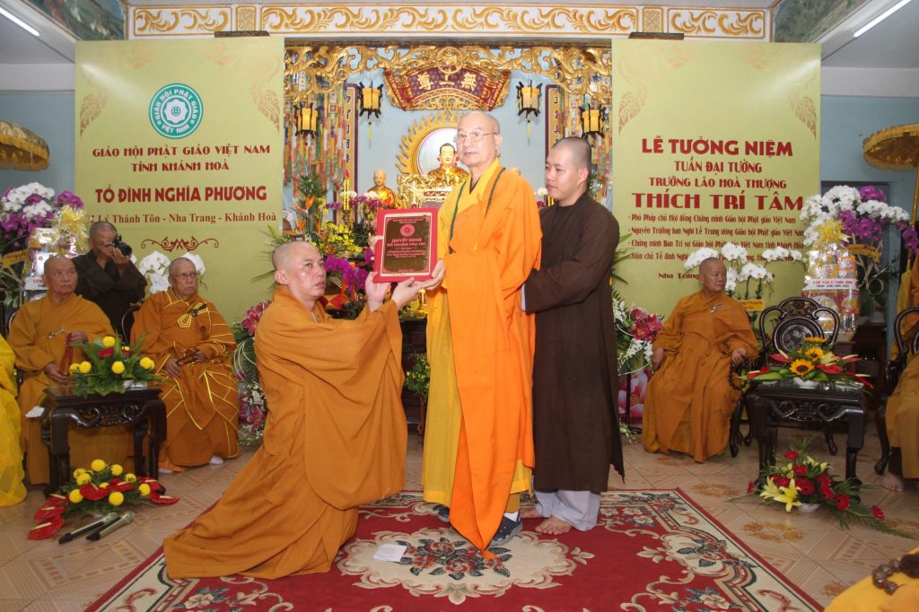 Khánh Hòa: Lễ Đại tường cố Trưởng lão HT. Thích Trí Tâm và công bố quyết định bổ nhiệm trụ trì tổ đình Nghĩa Phương Nha Trang