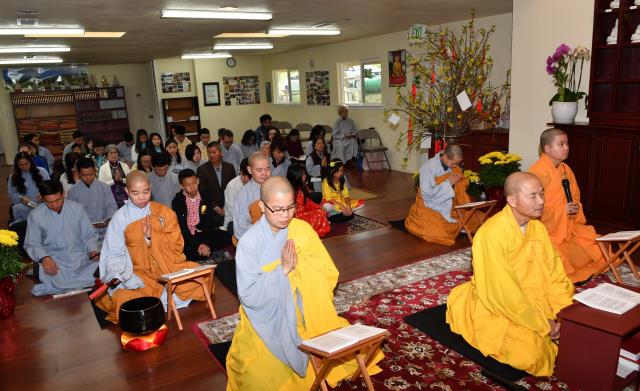 Trung Tâm Tu Học Phổ Trí, California Tổ Chức Lễ Cầu An Đầu Năm Canh Tý (2020)