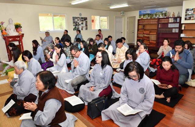 Trung Tâm Tu Học Phổ Trí, California Tổ Chức Lễ Cầu An Đầu Năm Canh Tý (2020)