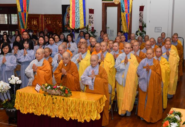 Chùa Đức Viên, San Jose (Hoa Kỳ) Tổ Chức Trang Nghiêm Lễ Tưởng Niệm Lần Thứ 21 Sư Bà Tọa Chủ Thích Đàm Lựu